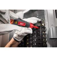2-in-1 1000V Insulated Flip Shank Multi-Bit Screwdriver, 8-4/5" L, Cushion Grip Handle Action Paper