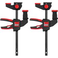 2-Piece One-Handed Table Clamps, 6" (152.4 mm) Action Paper