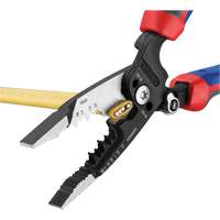 Forged Wire Stripper with KNIPEXTEND Handle, 8" L, 10 - 20 AWG Action Paper