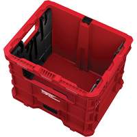 Bac distributeur de fils XL PACKOUT, 15-3/4" x 18-5/8" x 15", Noir/Rouge Action Paper
