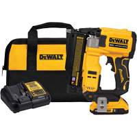 ATOMIC COMPACT SERIES Brushless Cordless 23 Ga. Pin Nailer Kit, 20 V, Lithium-Ion Action Paper