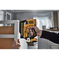ATOMIC COMPACT SERIES Brushless Cordless 23 Ga. Pin Nailer Kit, 20 V, Lithium-Ion Action Paper