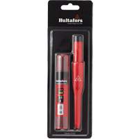 Dry Marker & Refill Blister Pack, Grey/Red/Yellow, Marker Action Paper