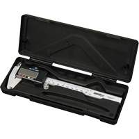 Digital Caliper, 0.0005" (0.01 mm) Resolution, 0" - 6" (0 mm - 150 mm) Range Action Paper