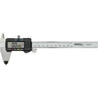 Digital Caliper, 0.0005" (0.01 mm) Resolution, 0" - 6" (0 mm - 150 mm) Range Action Paper