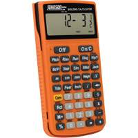 High-Visibility Orange Building Calculator with Rugged Case Action Paper