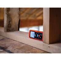 Laser Distance Meter with Angle Sensor & Bluetooth&reg;, 2" - 330' (5.08 cm - 100.58 m) Range, Digital (Electronic) Action Paper
