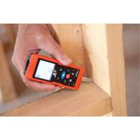 Laser Distance Meter with Angle Sensor & Bluetooth&reg;, 2" - 330' (5.08 cm - 100.58 m) Range, Digital (Electronic) Action Paper