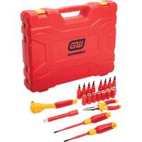 3/8" Drive VDE Insulated Tool Set, 1000 V, 20 Pcs Action Paper