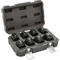 6-Point SAE Socket Set, 8 Pcs, Impact, 3/4" Drive Size Action Paper