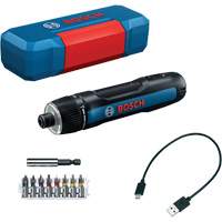 Rechargeable Screwdriver, 1/4", 4 V Action Paper