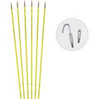Mid Flex Glow Rod Action Paper