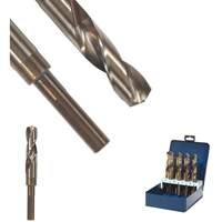 SST+ Prentice Drill Bit, 49/64", High Speed Steel, 3-1/8" Flute, 135° Point Action Paper