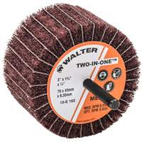 Two-In-One Flap Wheel Action Paper