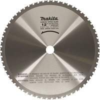 Cut Off Saw Blade for Portable Cut Off Saws, 12", 60 Teeth, Metal Use Action Paper