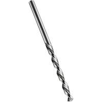 Left Hand Jobber Drill Bit, High Speed Steel, 2 mm, 49 mm L, 24 mm Flute, 118° Point Angle Action Paper