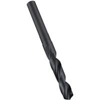 Reduced Parallel Shank Drill Bit, High Speed Steel, 21/32", 6" L, 3-1/8" Flute, 118° Point Angle Action Paper