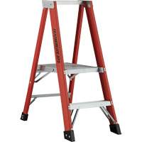 Industrial Extra Heavy-Duty Platform Stepladder (6500 AA Series), 4', 375 lbs. Cap. Action Paper