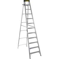 3400 Series Industrial Extra Heavy-Duty Step Ladder, 12', Aluminum, 300 lbs. Capacity, Type 1A VC315 | Action Paper
