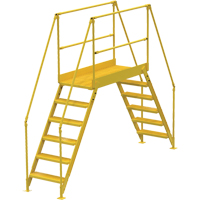 Crossover Ladder, 128" Overall Span, 60" H x 60" D, 24" Step Width VC457 | Action Paper