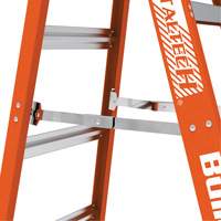 Step Ladder, 12', Fibreglass, 375 lbs. Capacity, Type 1AA Action Paper