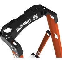 Safespace Platform Step Ladder, 12', 300 lbs. Cap. Action Paper