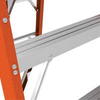 Safespace Platform Step Ladder, 12', 300 lbs. Cap. Action Paper