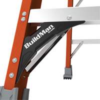 Safespace Platform Step Ladder, 12', 300 lbs. Cap. Action Paper