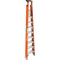 Safespace Platform Step Ladder, 8', 300 lbs. Cap. Action Paper
