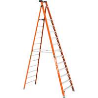 Safespace Platform Step Ladder, 12', 300 lbs. Cap. Action Paper