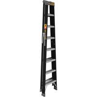 Step Ladder, 8', Fibreglass, 250 lbs. Capacity, Type 1 Action Paper