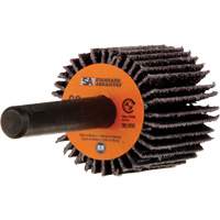 Meule &agrave; lamelles Standard Abrasives, Oxyde d'aluminium, Grain 60, 1" x 1" x 1/4" Action Paper