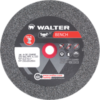 Bench Grinding Wheels, 6" x 3/4", 1" Arbor, 1 Action Paper