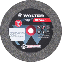 Bench Grinding Wheels, 6" x 1", 1" Arbor, 1 Action Paper
