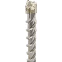 MX4 4-Cutter SDS-Plus Rotary Hammer Drill Bit, 1", SDS-Plus Shank, Carbide Action Paper
