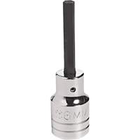 Socket Bit, Hex, 18 mm x 4" L, 1/2" Drive Action Paper