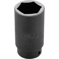 Socket, Impact, 1-5/16", 1/2" Drive, 6 Points, Deep Action Paper