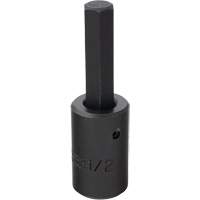 Socket Bit, Hex, 1/2" x 3-5/8" L, 1/2" Drive Action Paper