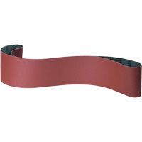 Cloth Belt, 4" W x 36" L, Aluminum Oxide, 80 Grit Action Paper