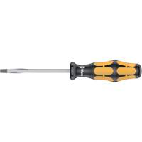 Slotted Demolition Screwdriver, 9/64", 12-1/2" L, Plastic Handle Action Paper