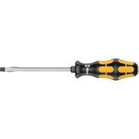 Slotted Demolition Screwdriver, 3/8", 11-3/16" L, Plastic Handle Action Paper