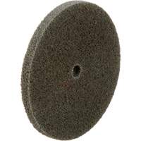 Disque unitaris&eacute; Standard Abrasives, 3" x 1/4", Arbre de 1/4", Grain de Fin, Oxyde d'aluminium Action Paper