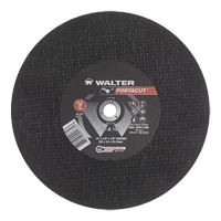 Portacut High Speed Cut-Off Wheel, 14" x 1/8", 7/8" Arbor, Type 1, Aluminum Oxide, 5400 RPM Action Paper