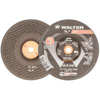 HP Grinding and Cutting Wheel, 6" x 1/4", 5/8"-11 Arbor, Aluminum Oxide, Type 27 Action Paper