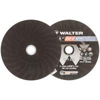 Zip+Xtra Heavy-Duty Cut-Off Wheel, 7" x 5/64", 7/8" Arbor, Type 1, Aluminum Oxide, 8600 RPM Action Paper