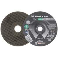 FLEXCUT MILL SCALE™ Grinding Wheel, 7", 36 Grit, Aluminum Oxide, 7/8", 8600 RPM, Type 29 VV741 | Action Paper