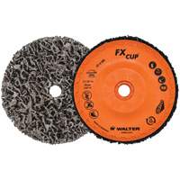 FX™ Cleaning Cup Disc, 5" Dia., Aluminum Oxide VV828 | Action Paper