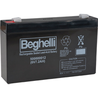 Sealed Lead Acid Batteries, 6 V, 7.2 Ah Action Paper