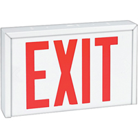 Stella Exit Signs - Exit, LED, 12" L x 12" W, English Action Paper
