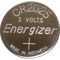 CR2025 - Lithium Batteries, 3 V Action Paper